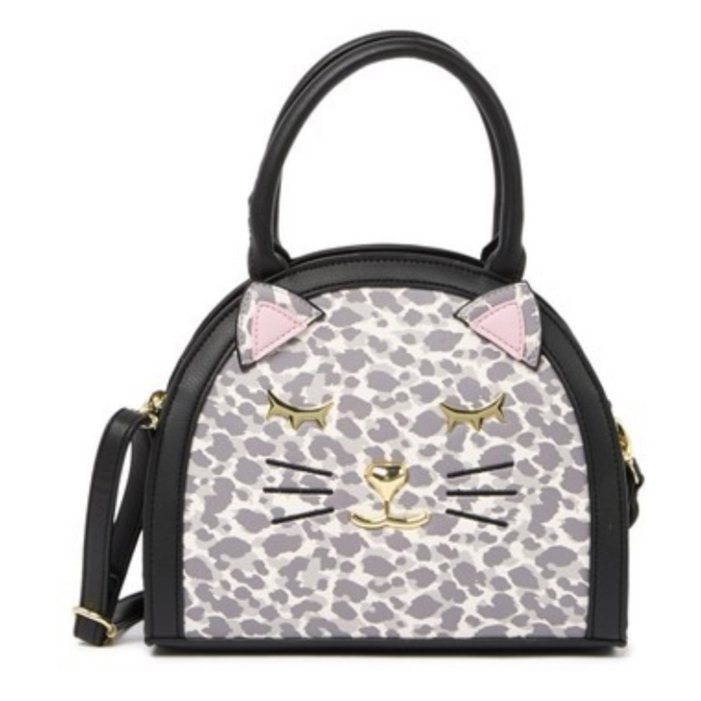 Betsey Johnson Pur Dome Top Handle bag
